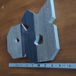 ARTMINDS White Wood Letter Wall Plaque " & "  8" thick